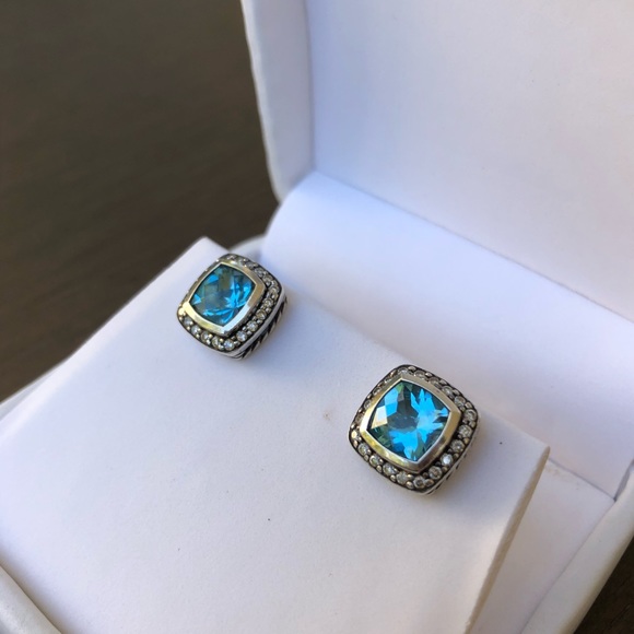 Authentic DAVID YURMAN EARRINGS - Picture 2 of 2